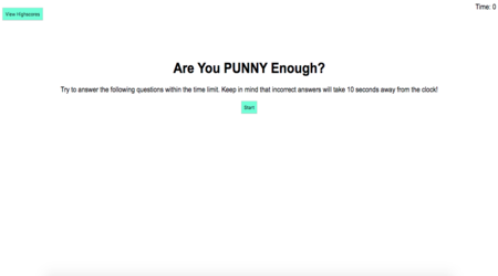 Code Quiz